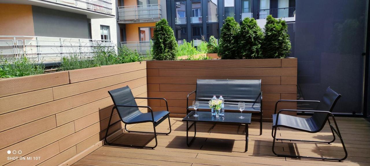 Апартаменты Pearl Of The Old Town - Sunny Terrace Щецин Экстерьер фото
